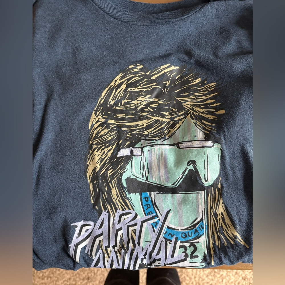 Graphic Tee with Retro Design